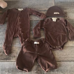L’oved Baby Bundle Onesies, Bottoms, Beanie